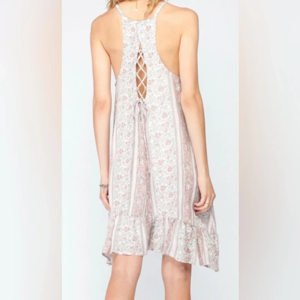 NWT Gentle Fawn Laguna Light Savana Floral Print Racerback Dress S - Picture 3 of 14
